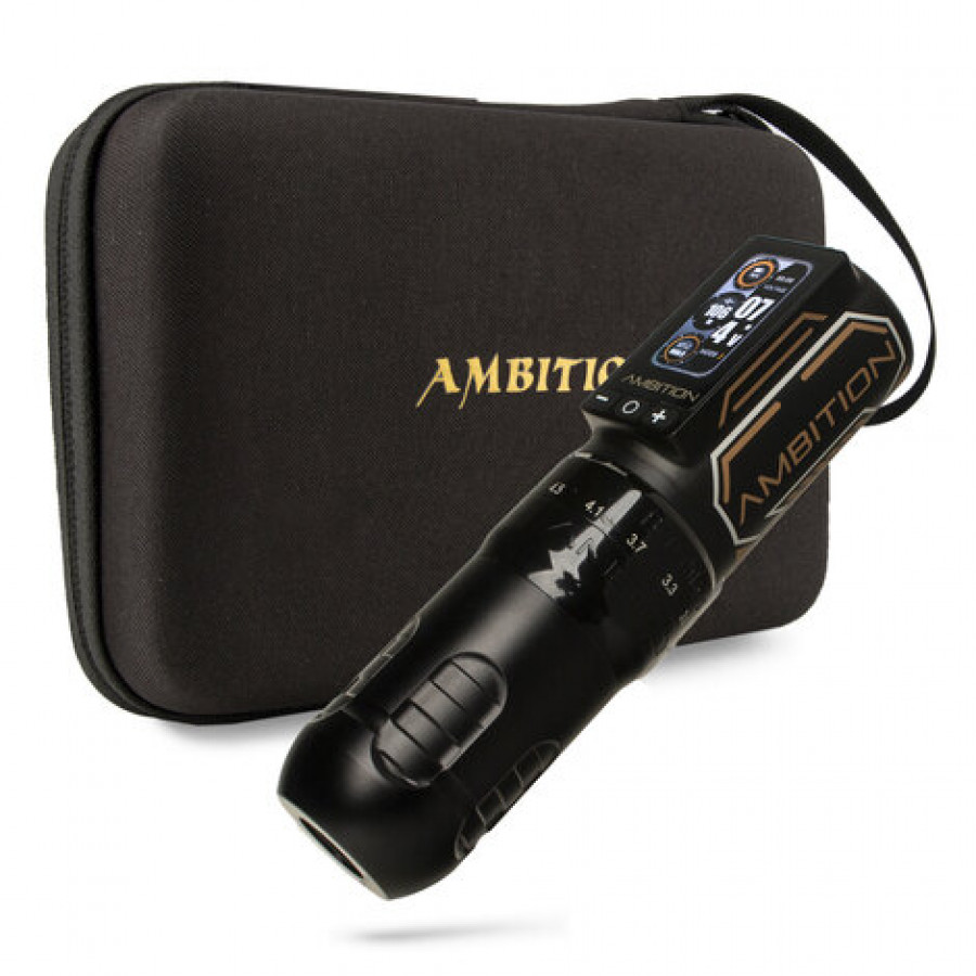 Беспроводная тату машинка Ambition Ninja Max 280 Black