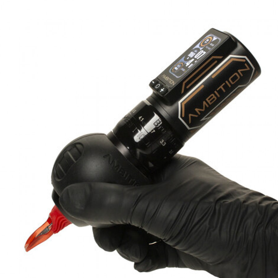Беспроводная тату машинка Ambition Ninja Max 280 Black