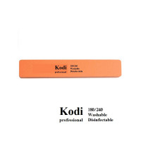 Пилка-баф Kodi Professional 180/240 оранжевая квадрат